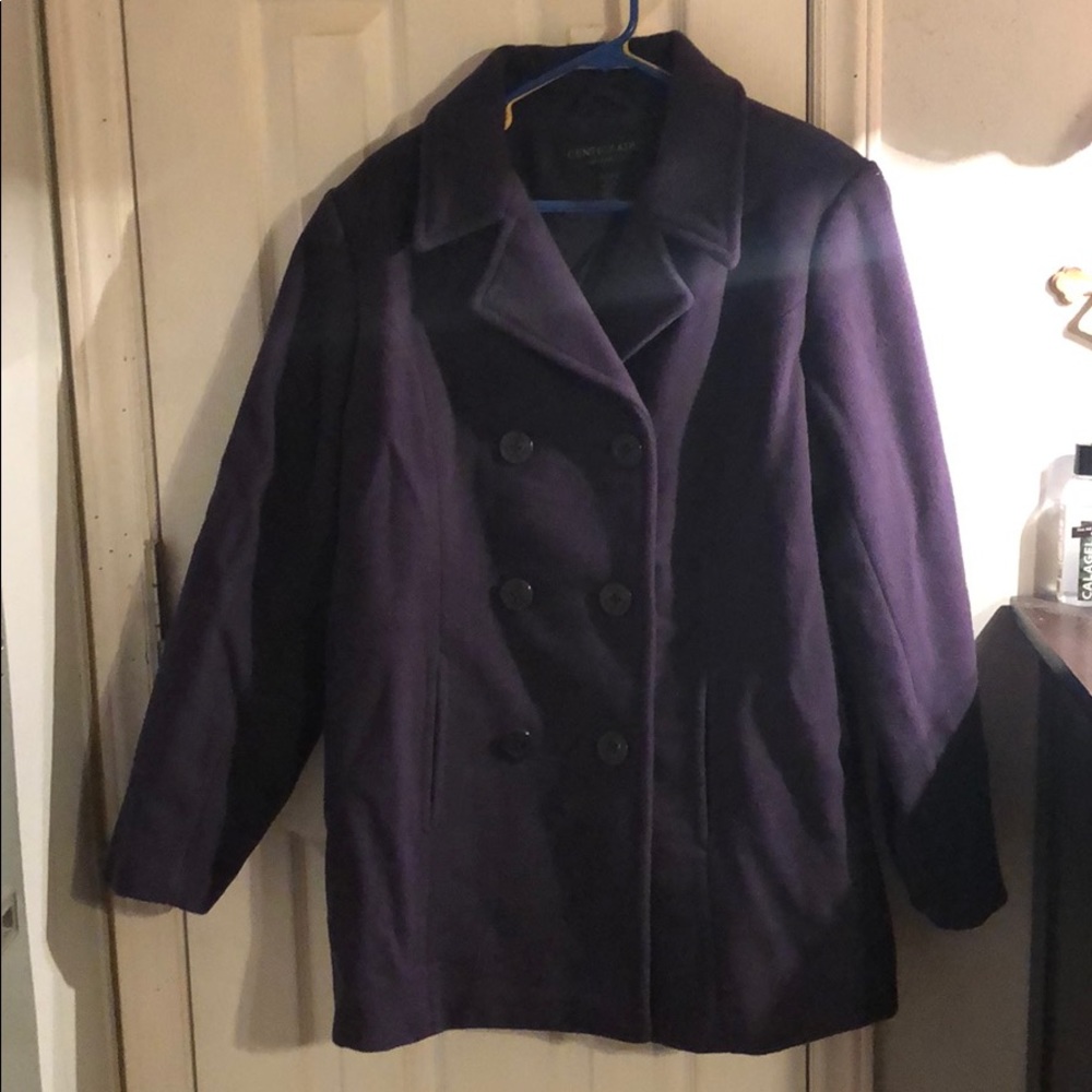 Purple Peacoat